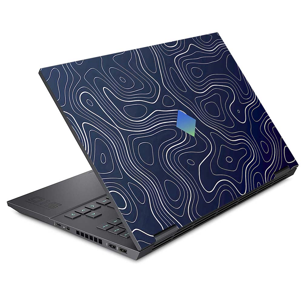 Fluid Lines Design HP Omen 15 Laptop Skin