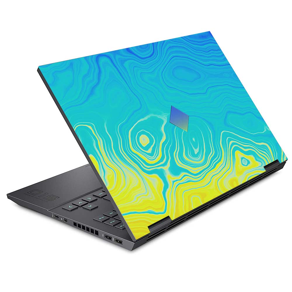 Ocean Gradient Waves HP Omen 15 Laptop Skin