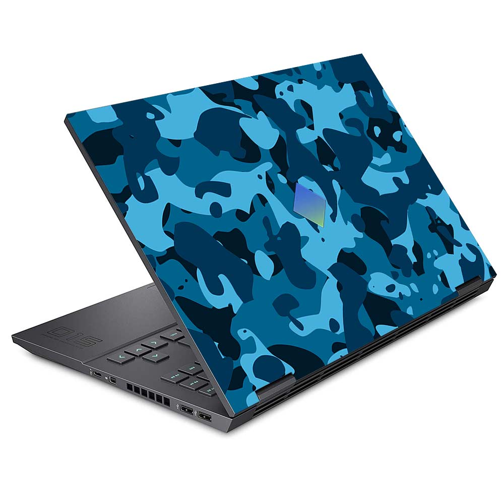 Deep Ocean Camo HP Omen 15 Laptop Skin