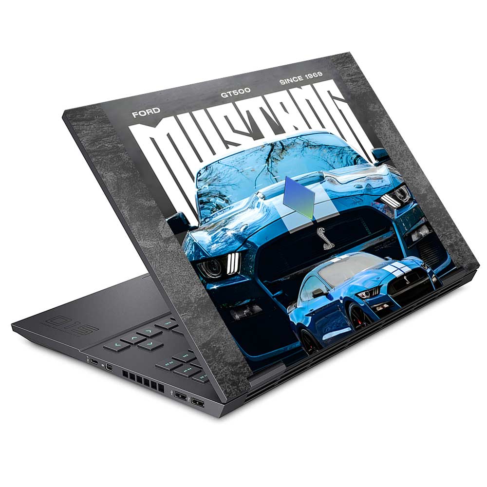 Ford Mustang GT500 HP Omen 15 Laptop Skin