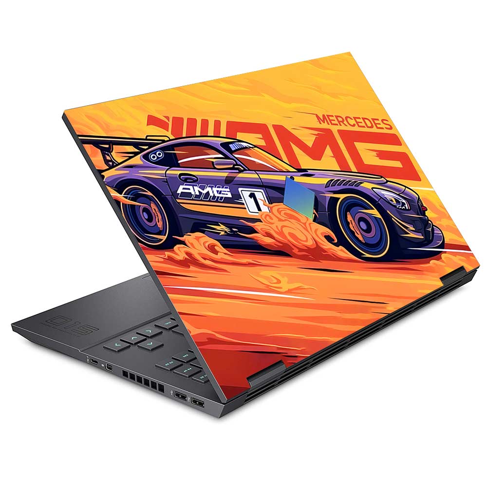 Mercedes AMG HP Omen 15 Laptop Skin