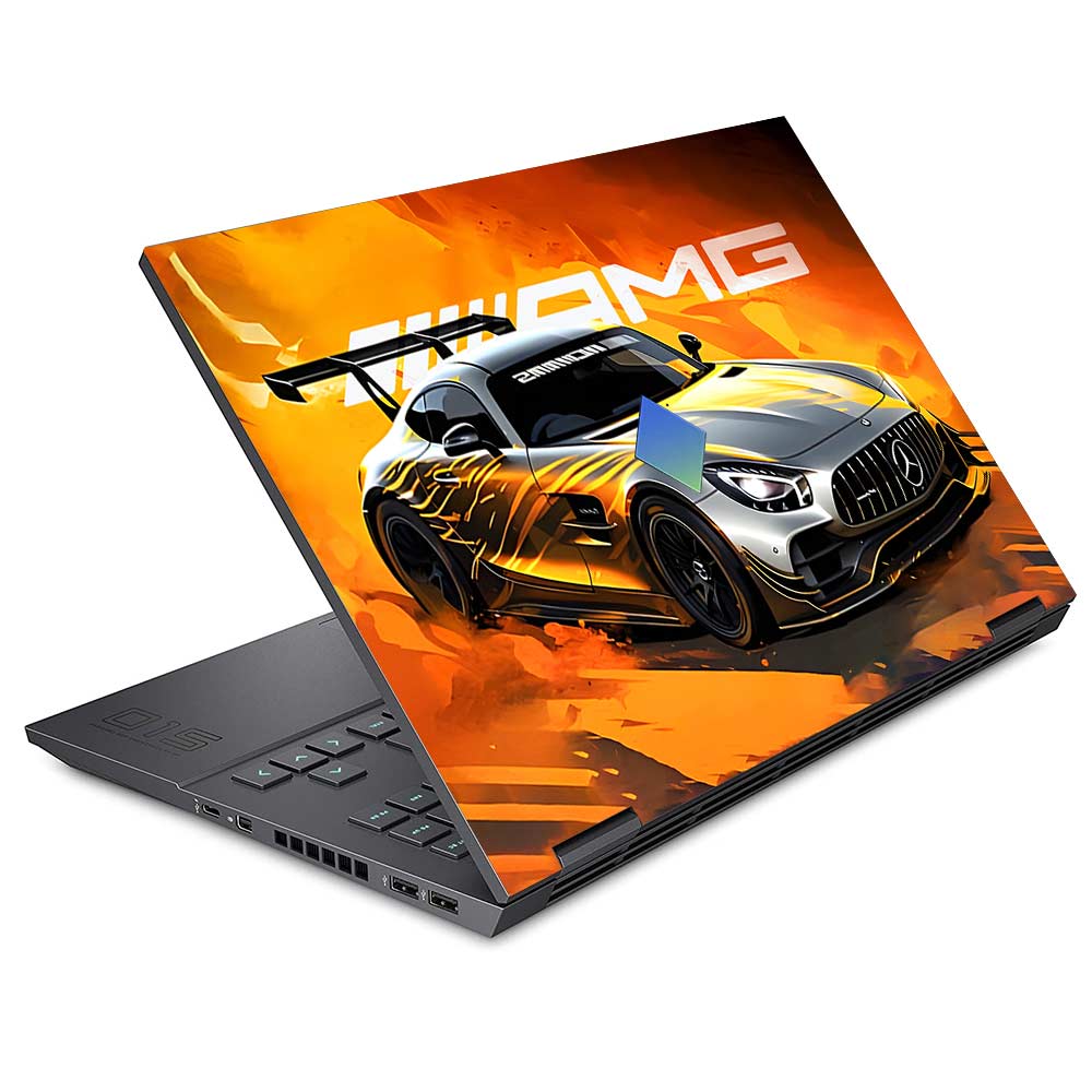 Mercedes AMG GT HP Omen 15 Laptop Skin