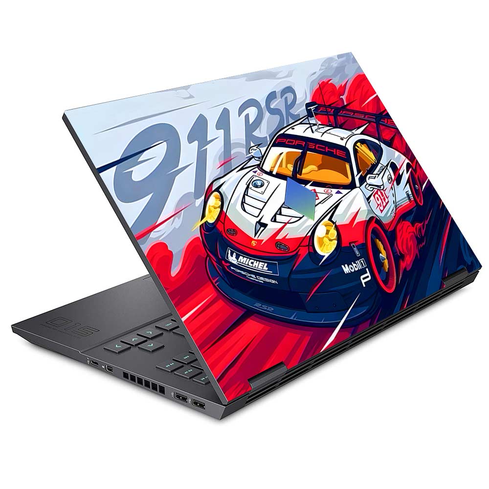 Porsche 911 RSR HP Omen 15 Laptop Skin