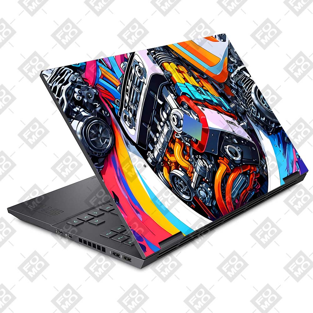 Power in Motion HP Omen 15 Laptop Skin
