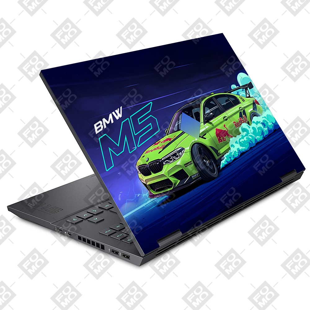 BMW M5 HP Omen 15 Laptop Skin