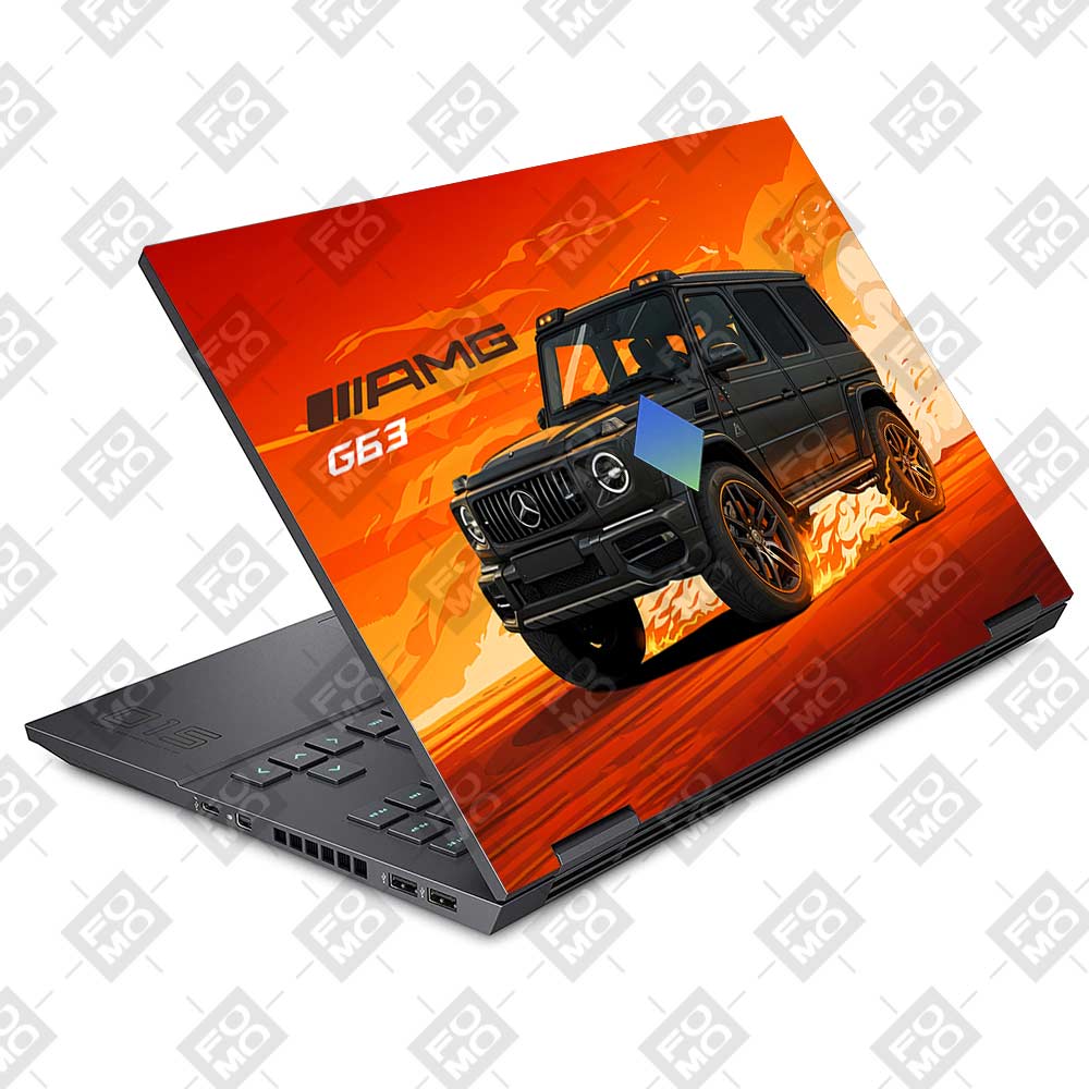 Mercedes AMG G63 HP Omen 15 Laptop Skin