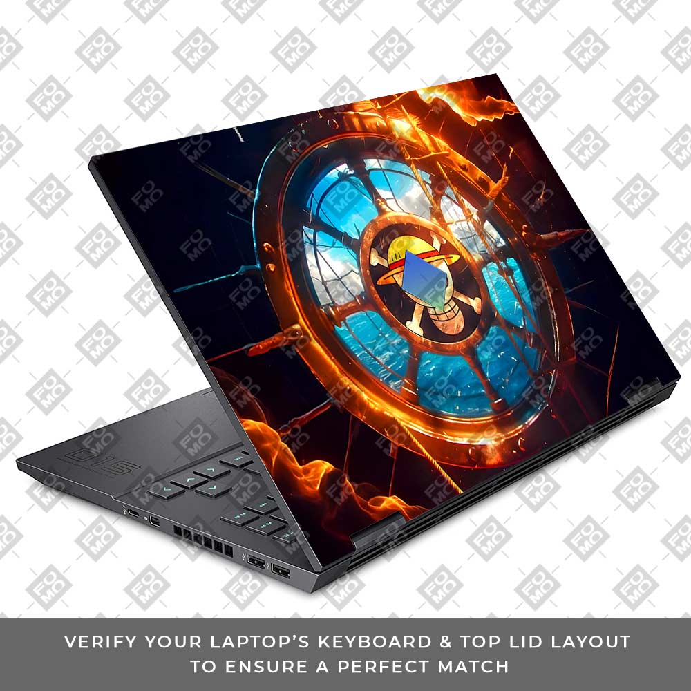 Straw Hat Pirates Emblem HP Omen 15 Laptop Skin