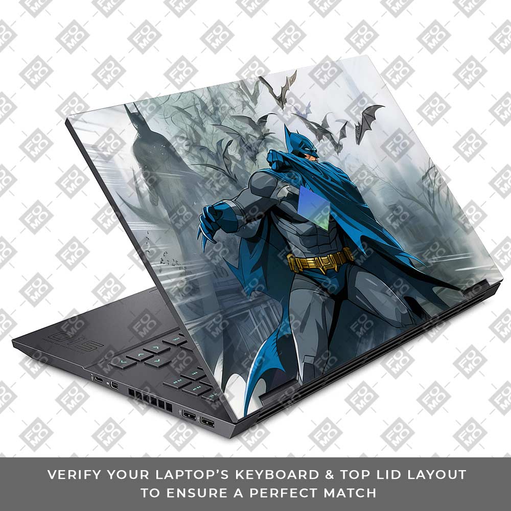 Shadow of Gotham HP Omen 15 Laptop Skin