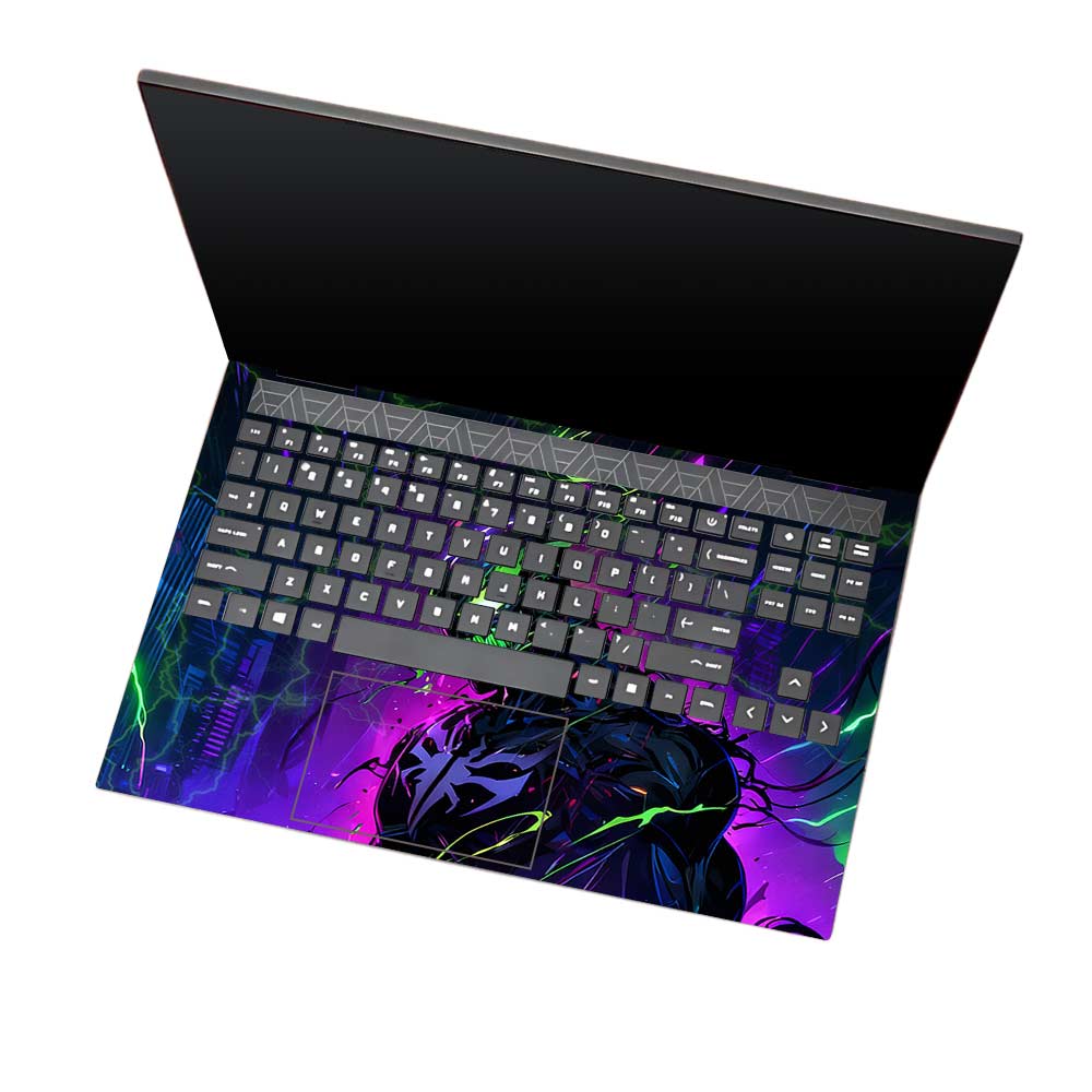 Venom Chaos Surge HP Omen 15 3D Laptop Skin