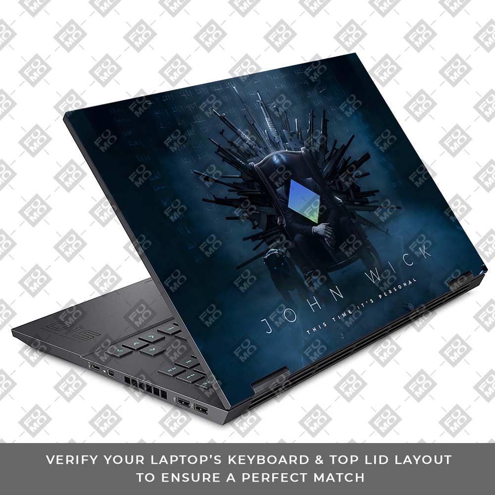 John Wick Assassin HP Omen 15 Laptop Skin