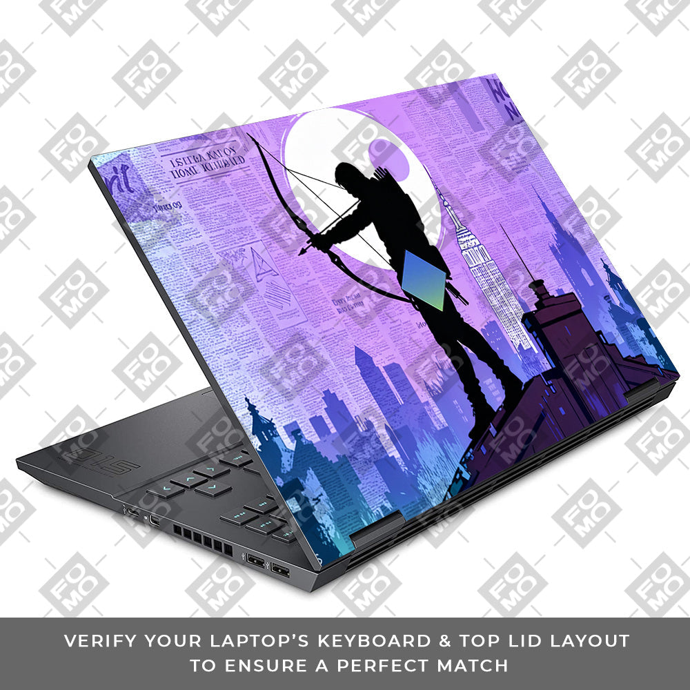 Hawkeye Focus HP Omen 15 Laptop Skin