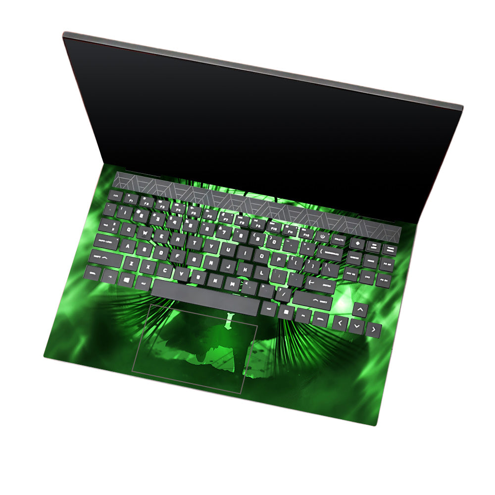 Loki's Green Aura HP Omen 15 Laptop Skin
