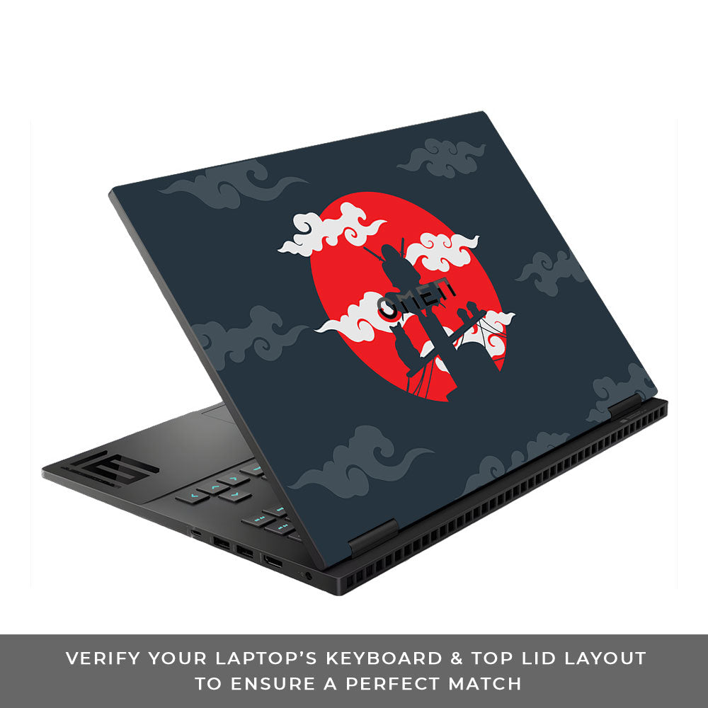 Itachi Uchiha HP Omen Gaming 16 Laptop Skin