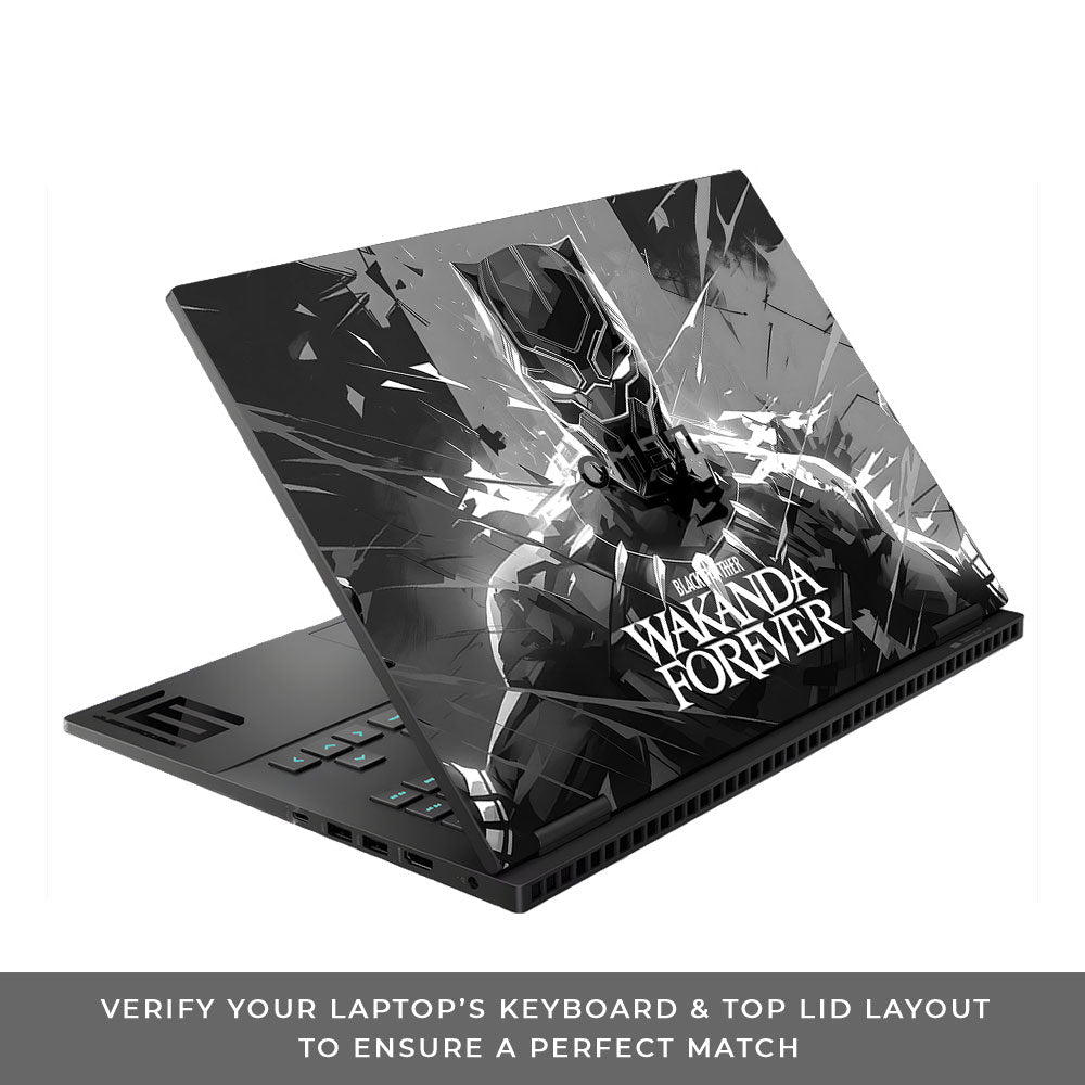 Black Panther Wakanda Forever HP Omen Gaming 16 3D Laptop Skin