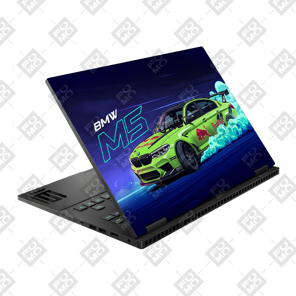 BMW M5 HP Omen Gaming 16 Laptop Skin