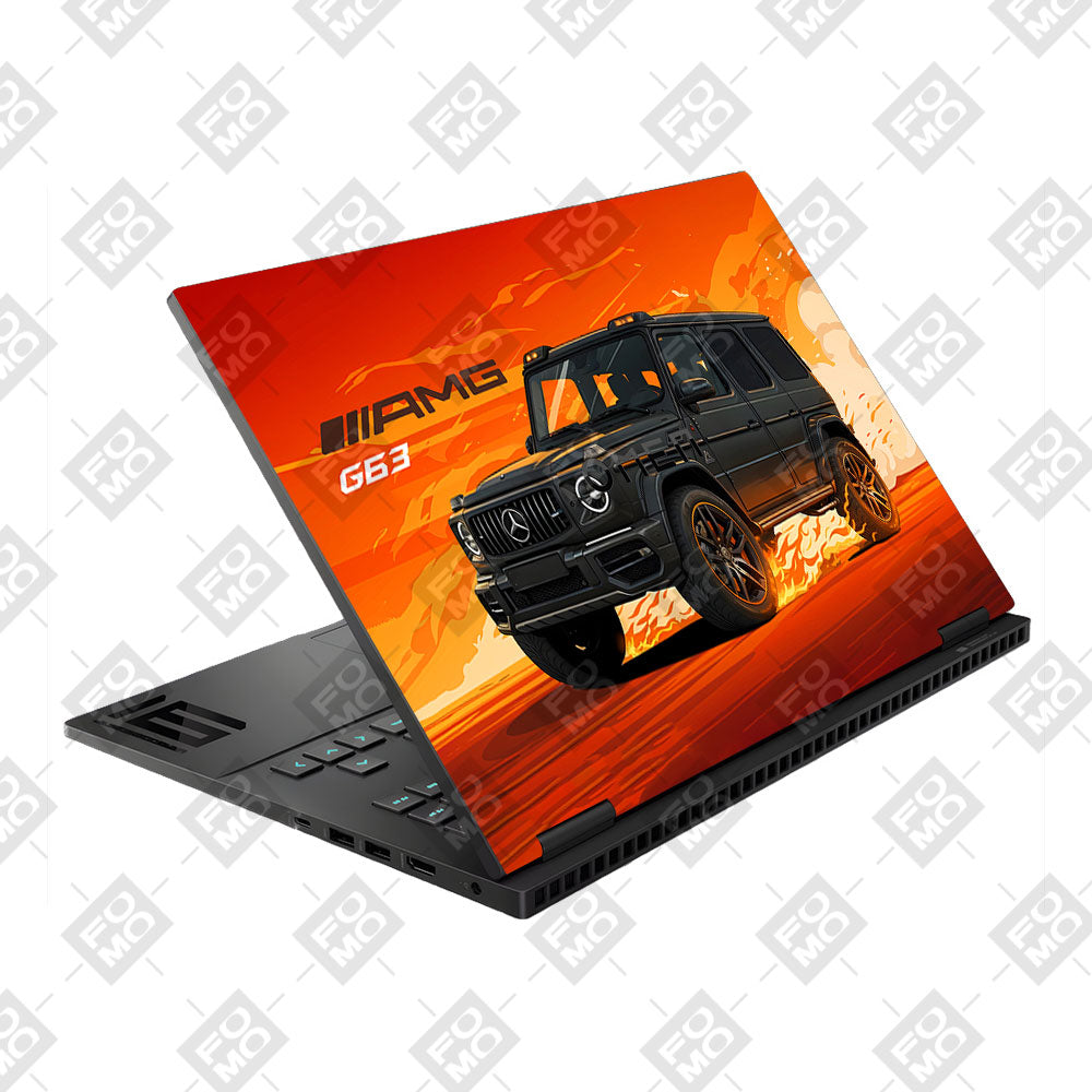 Mercedes AMG G63 HP Omen Gaming 16 Laptop Skin