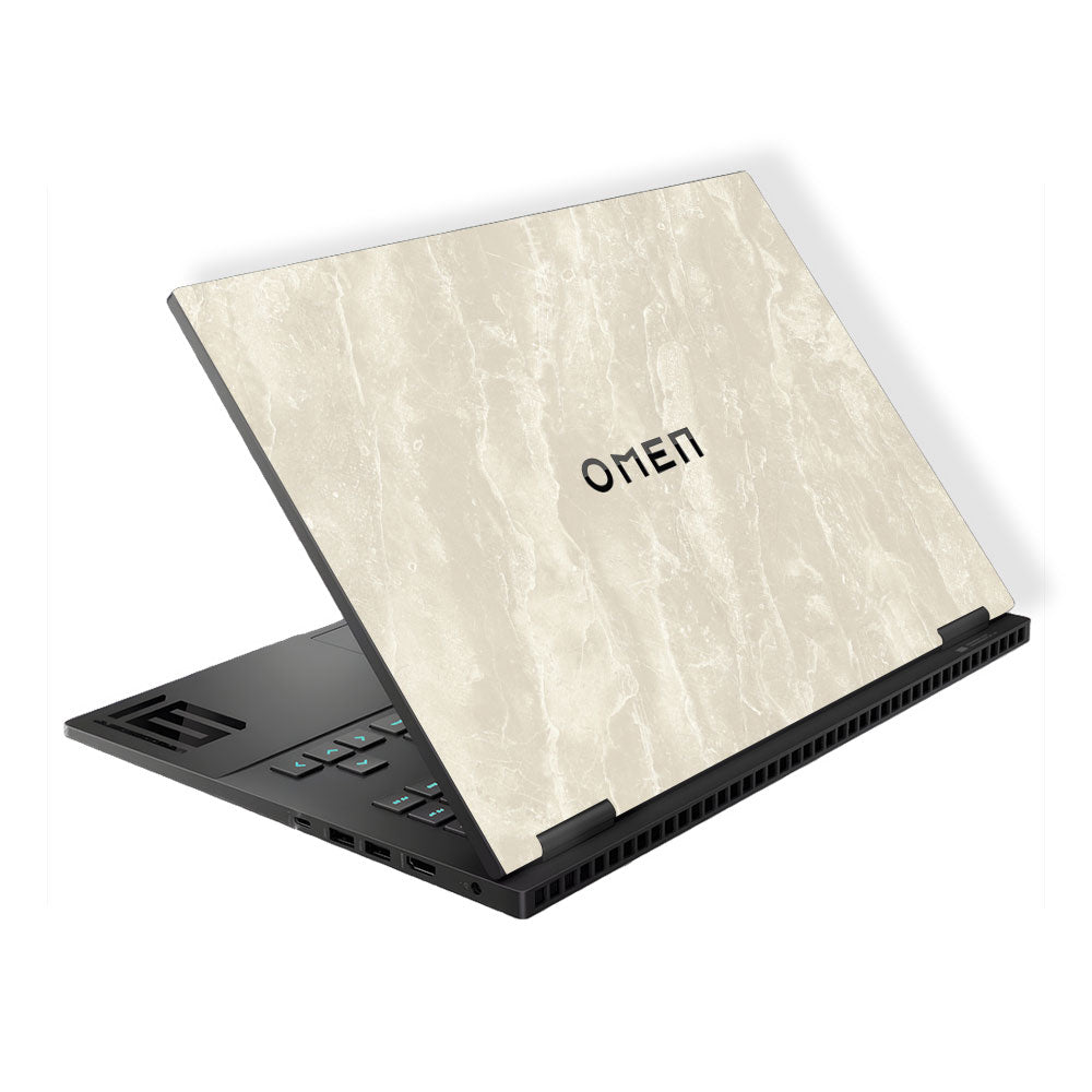 Textured Marble HP Omen Gaming 16 Laptop Skin