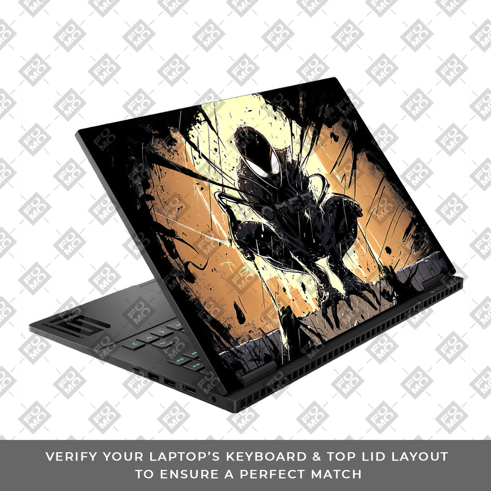 Shadow Spiderman HP Omen Gaming 16 Laptop Skin