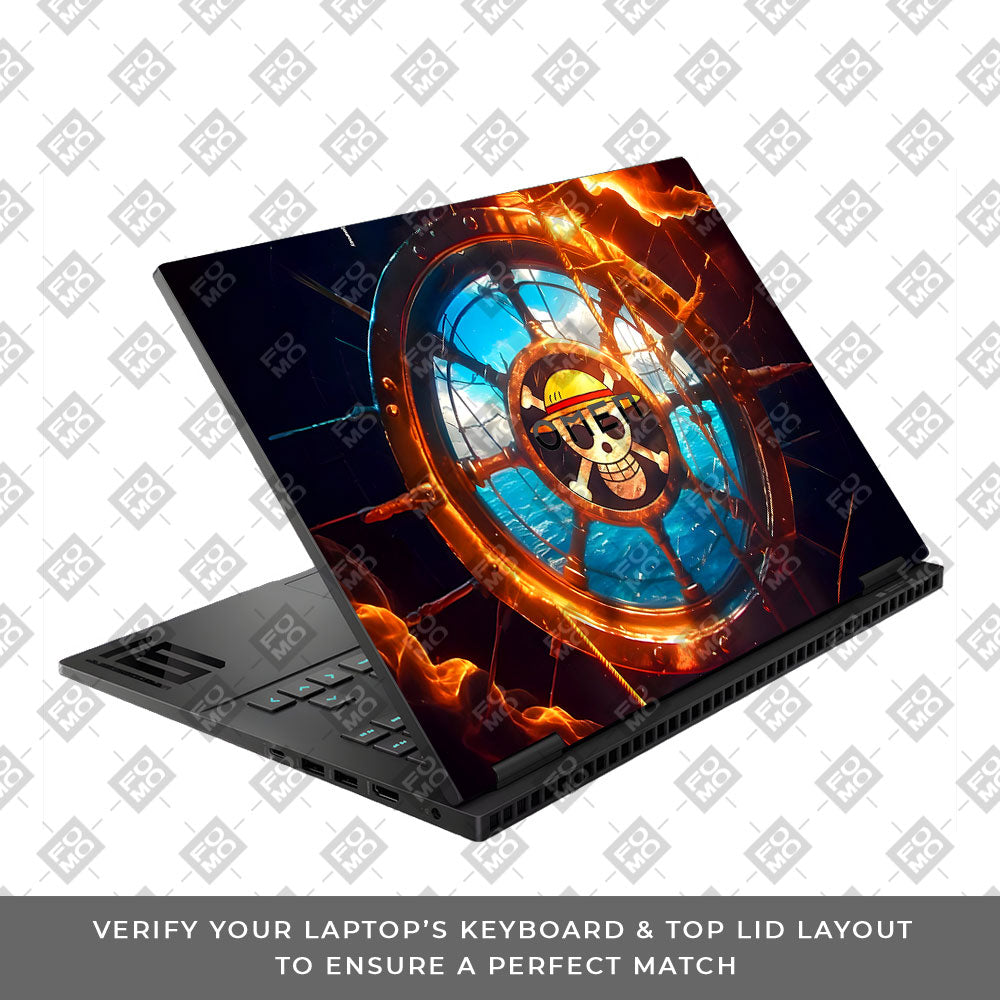 Straw Hat Pirates Emblem HP Omen Gaming 16 Laptop Skin
