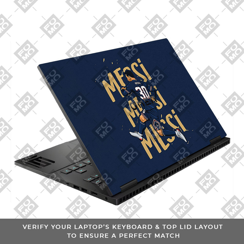 Messi Motion Masterpiece HP Omen Gaming 16 Laptop Skin