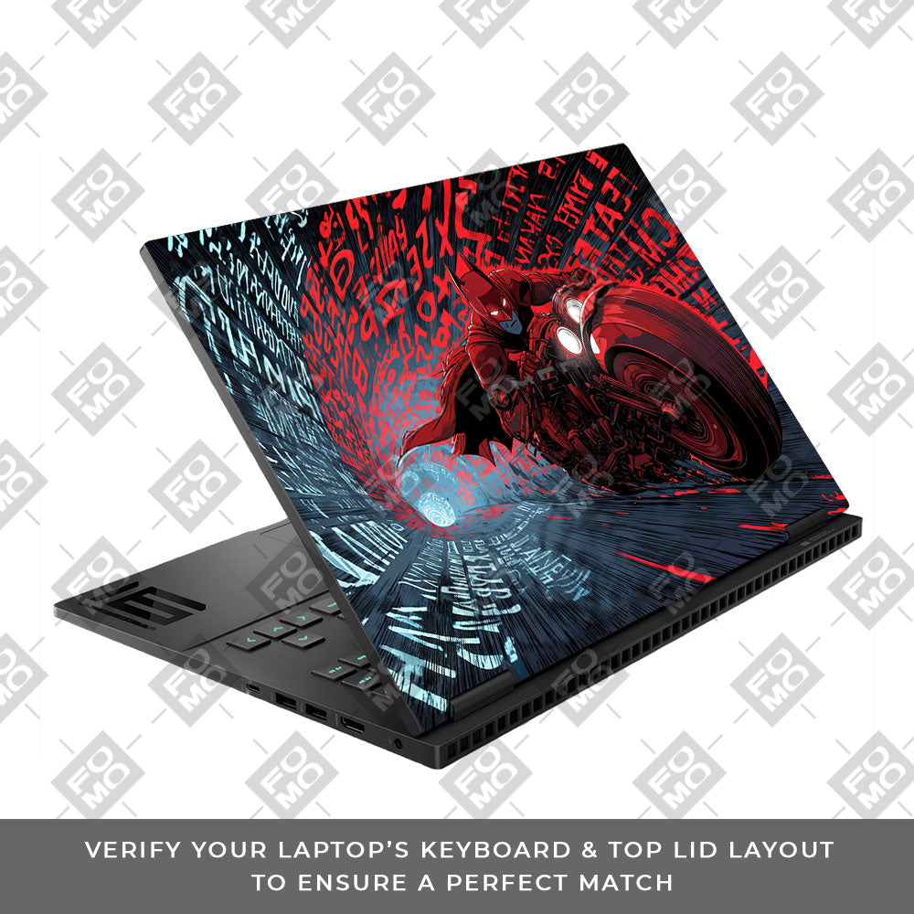 Dark Knight Overdrive HP Omen Gaming 16 3D Laptop Skin