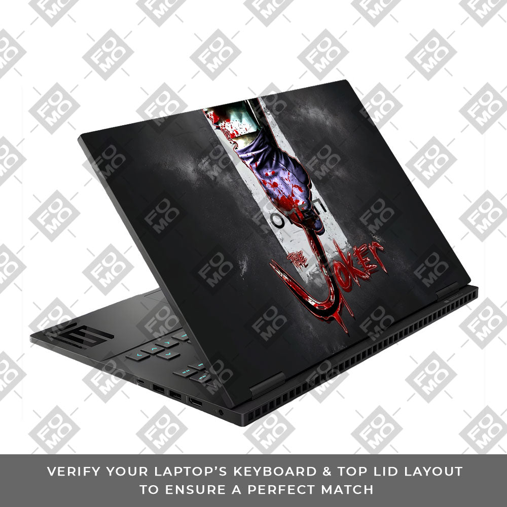 Bloodline of Joker HP Omen Gaming 16 Laptop Skin