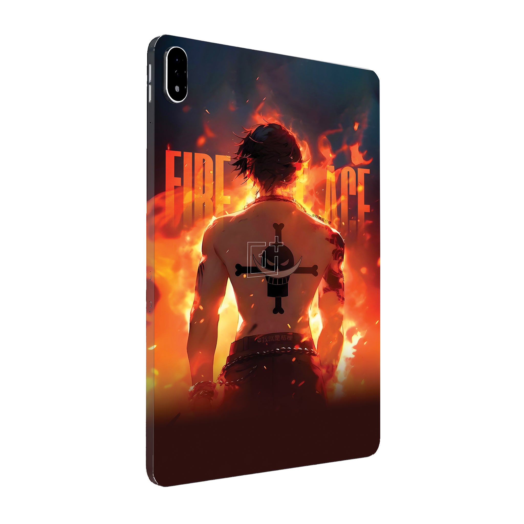 OnePlus Pad 3 Portgas D. Ace Fire Fist Flame Anime Tablet Skin