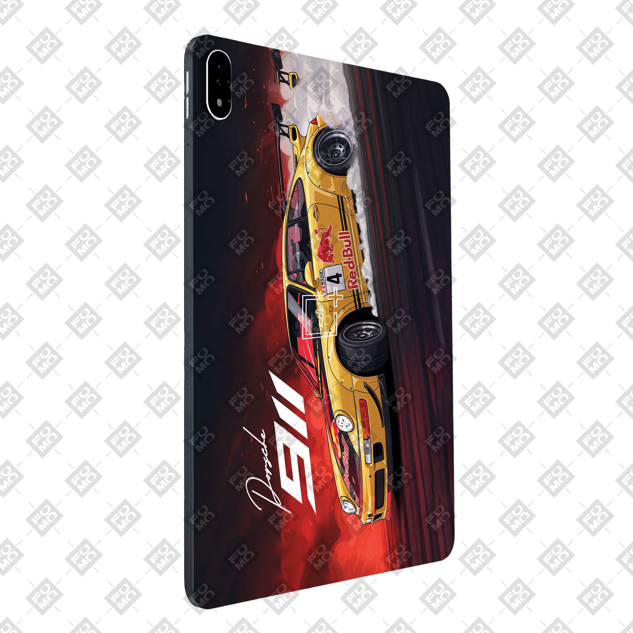 OnePlus Pad 3 Porsche 911 Red Bull Classic Racer Tablet Skin