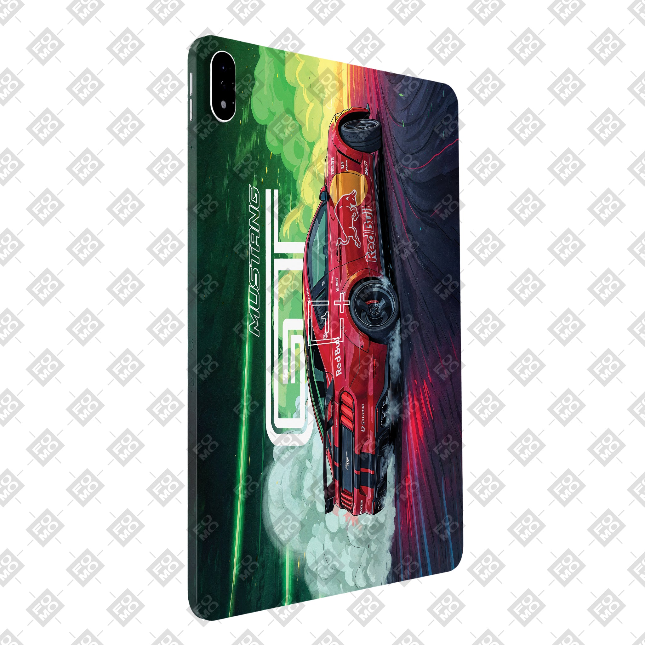 OnePlus Pad 3 Mustang GT Red Bull Drift Beast Tablet Skin