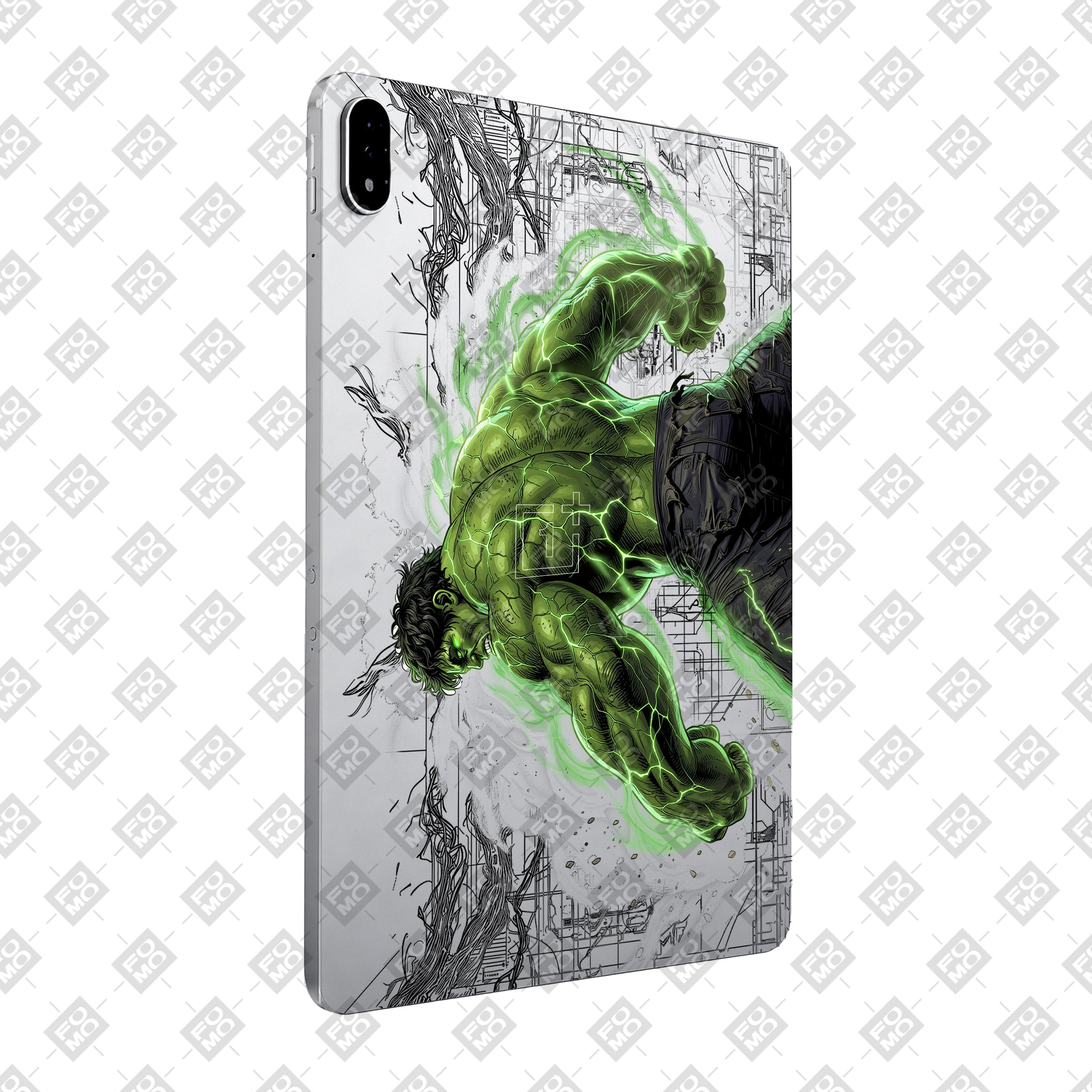 OnePlus Pad 3 Transparent Hulk Smash Tablet Skin