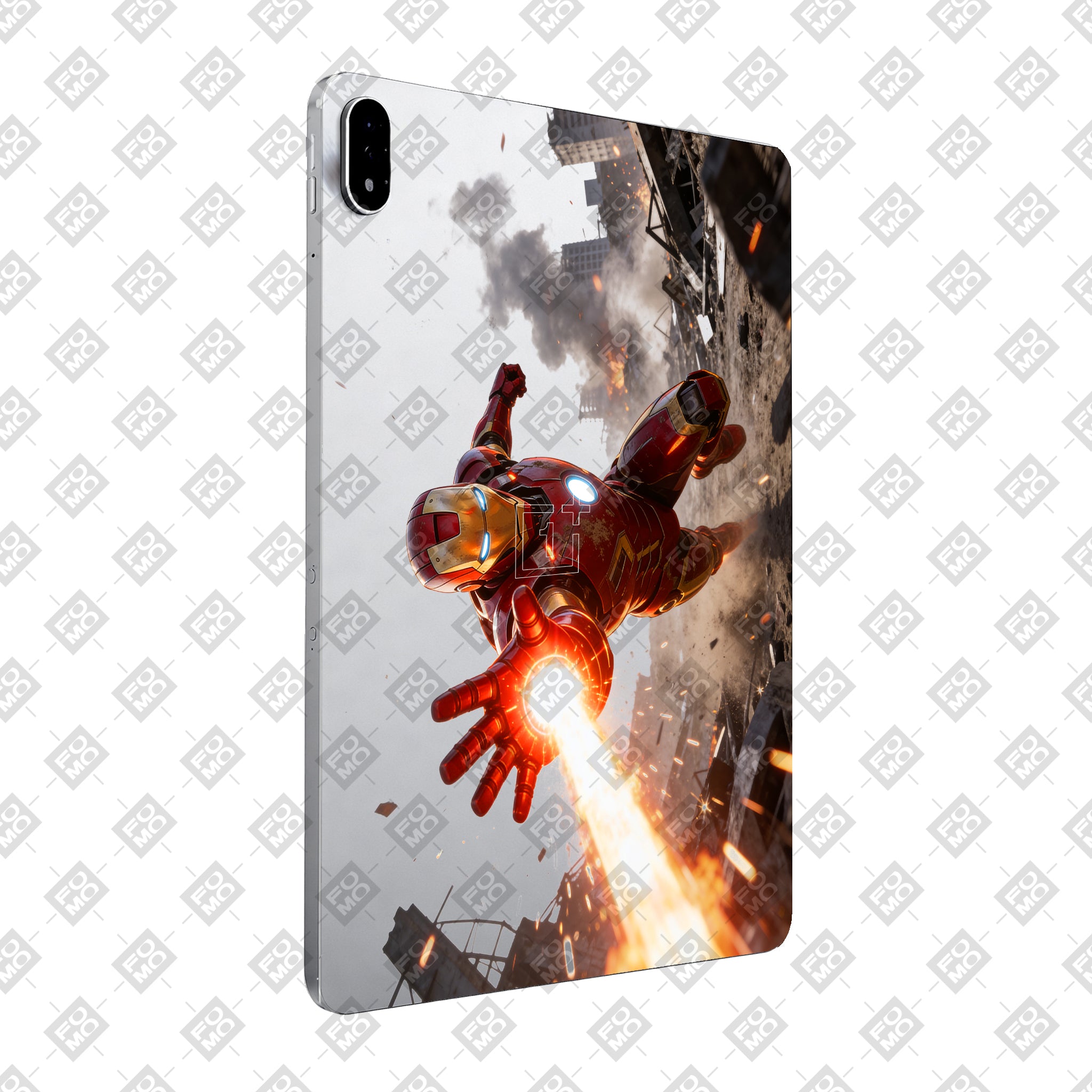 OnePlus Pad 3 Transparent Iron Fist Tablet Skin