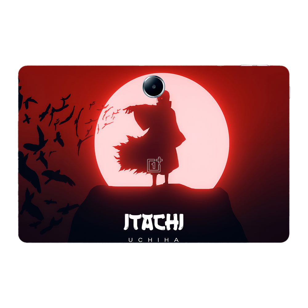 OnePlus Pad Lite Itachi Uchiha Under Red Moon Anime Tablet Skins