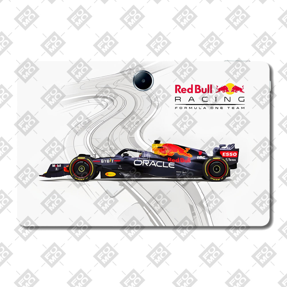 OnePlus Pad Lite Red Bull Racing in Action Cars & Bikes Tablet Skins