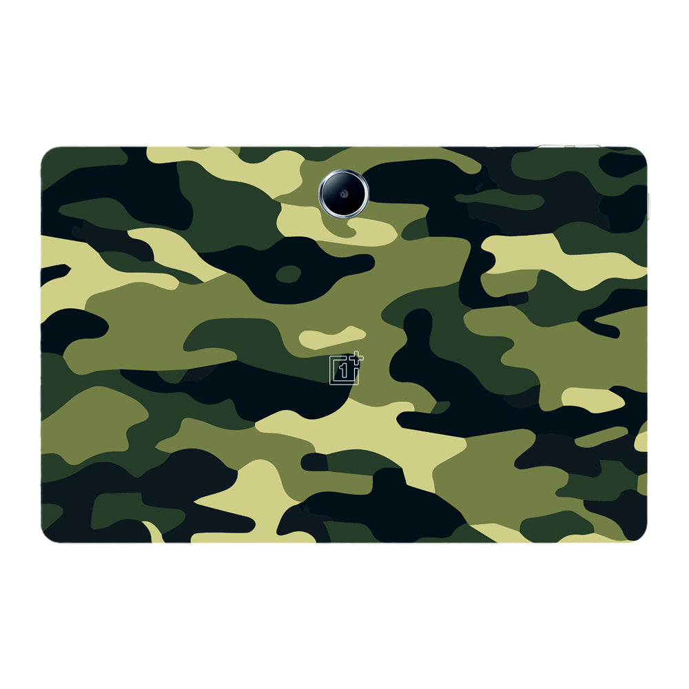 OnePlus Pad Lite Forest Green Camo Tablet Skins