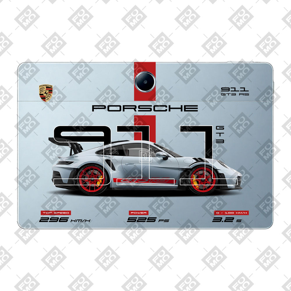 OnePlus Pad Lite Transparent Porsche 911 GT3 RS Cars & Bikes Tablet Skin