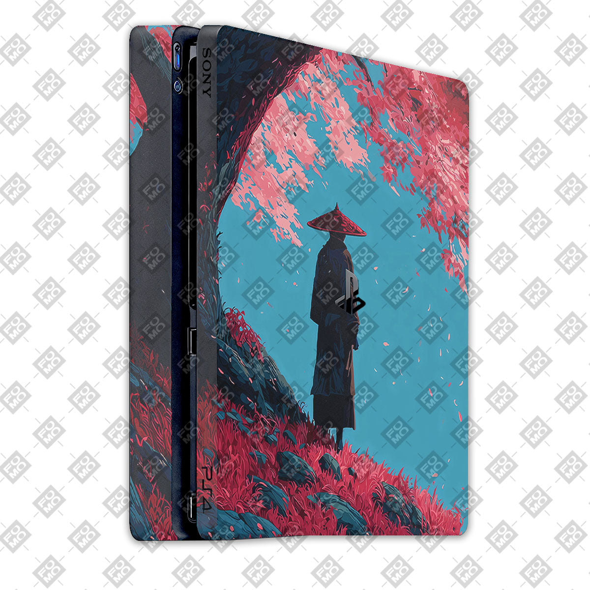 Serenity Under the Sakura PlayStation 4 Slim Edition Skins