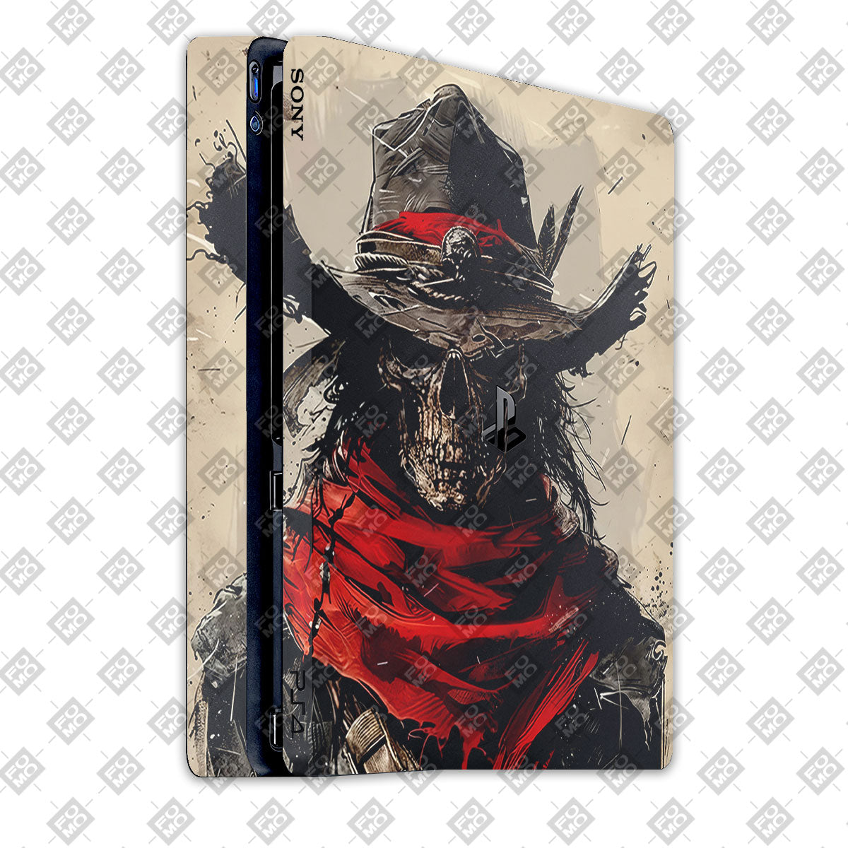 Skeleton Outlaw PlayStation 4 Slim Edition Skins