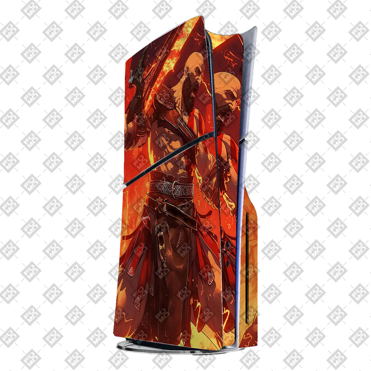 Blades of Chaos Fury PlayStation 5 Slim Disc Edition Skins