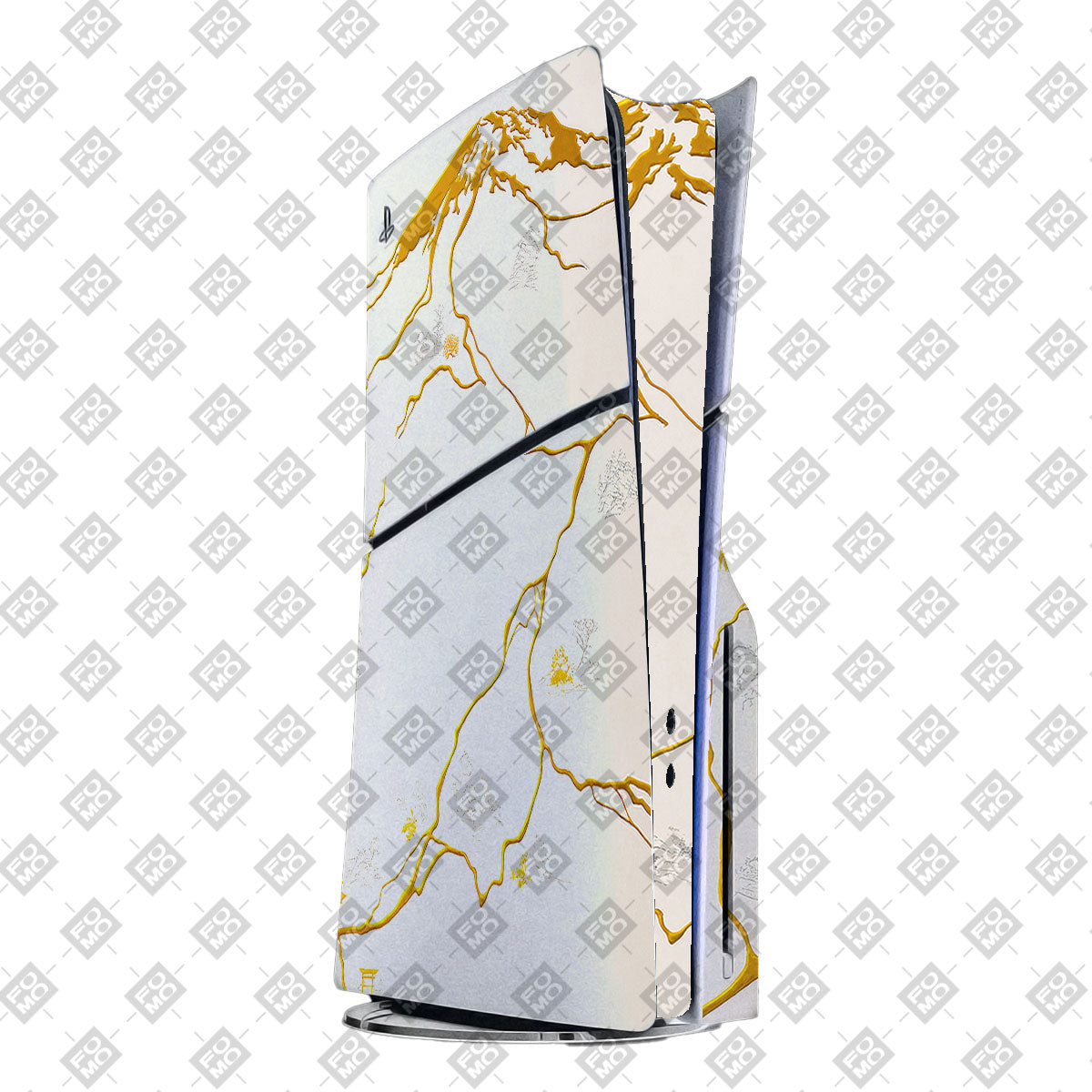 Golden Peaks of Yotei PlayStation 5 Slim Disc Edition Skins