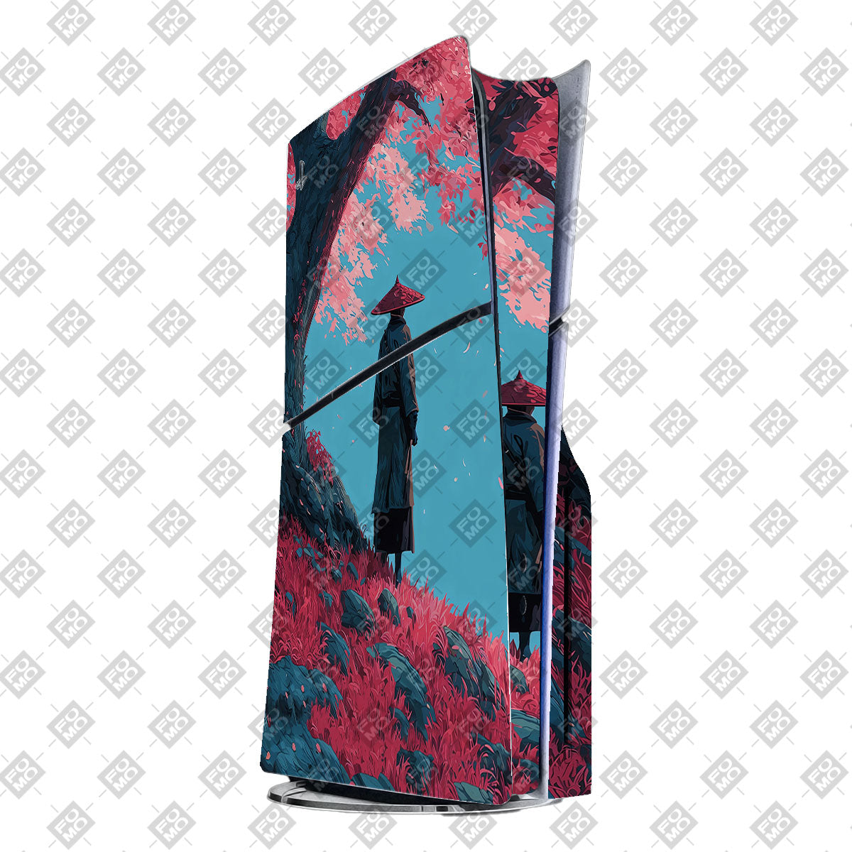 Serenity Under the Sakura PlayStation 5 Slim Disc Edition Skins