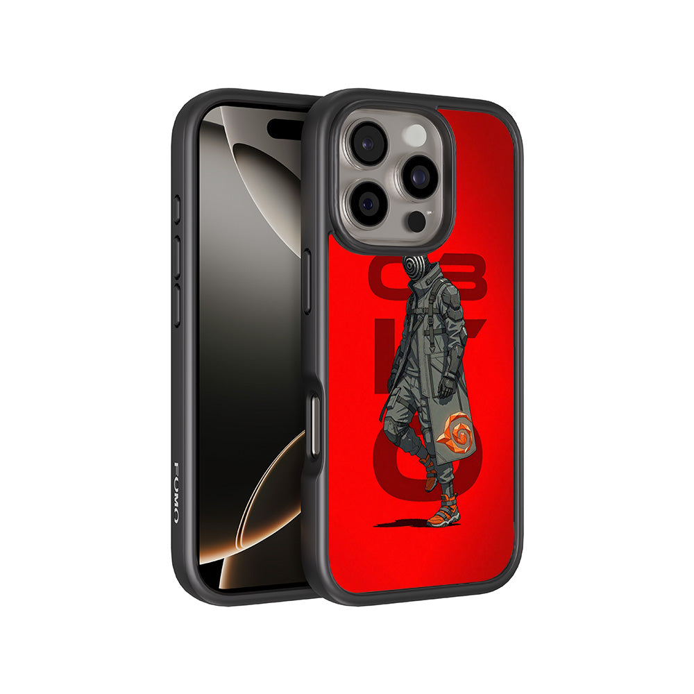 Obito Rebirth 3D Skin with Shockguard Armour Magsafe Case for Apple iPhone 16 Pro