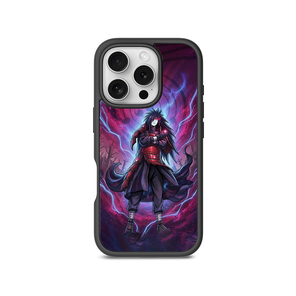 Madara Eternal Shinobi Anime 3D Skin with Shockguard Armour Magsafe Case for Apple iPhone 16 Pro