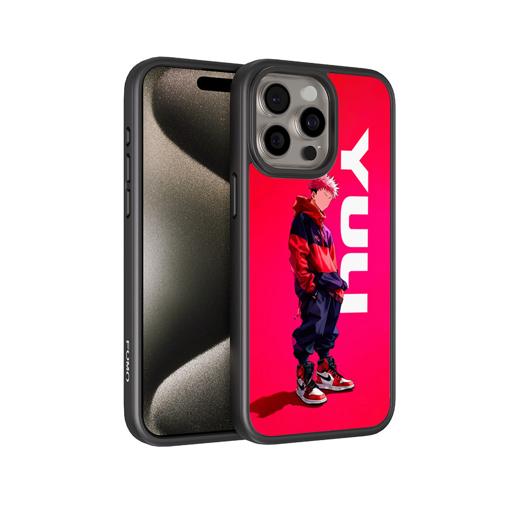 Yuji Drip Skin with Shockguard Armour Magsafe Case for Apple iPhone 15 Pro Max
