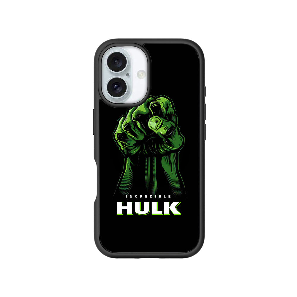 Incredible Hulk Fist Skin with Shockguard Armour Magsafe Case for Apple iPhone 16