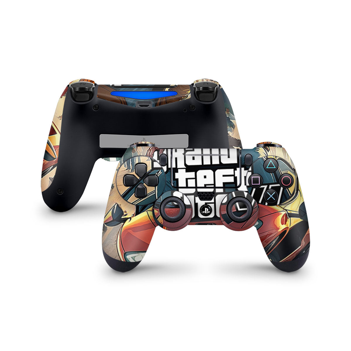 GTA VI Beach Ride PS4 Controller Skins