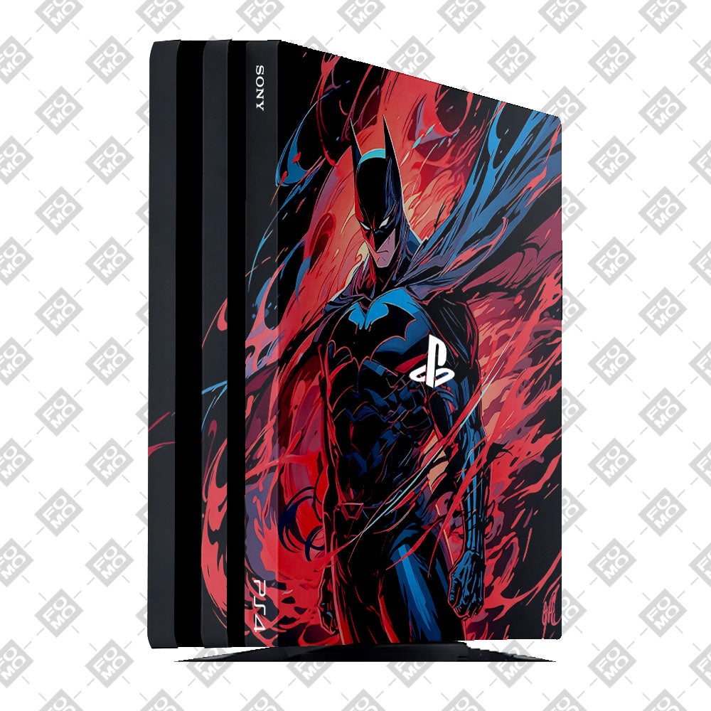 Red Knight Batman PlayStation 4 Pro Skin