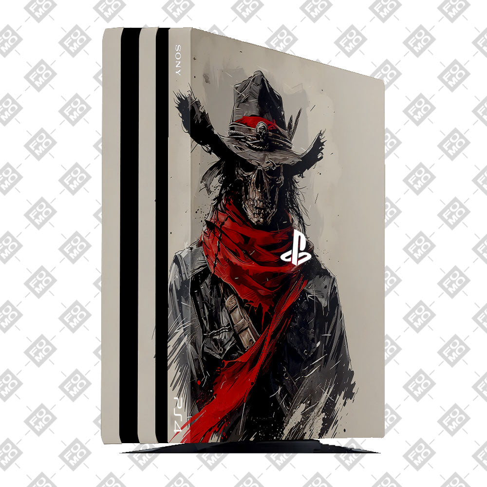 Skeleton Outlaw PlayStation 4 Pro Skin