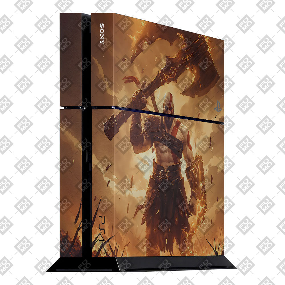 Kratos in Battle PlayStation 4 Standard Edition Skin