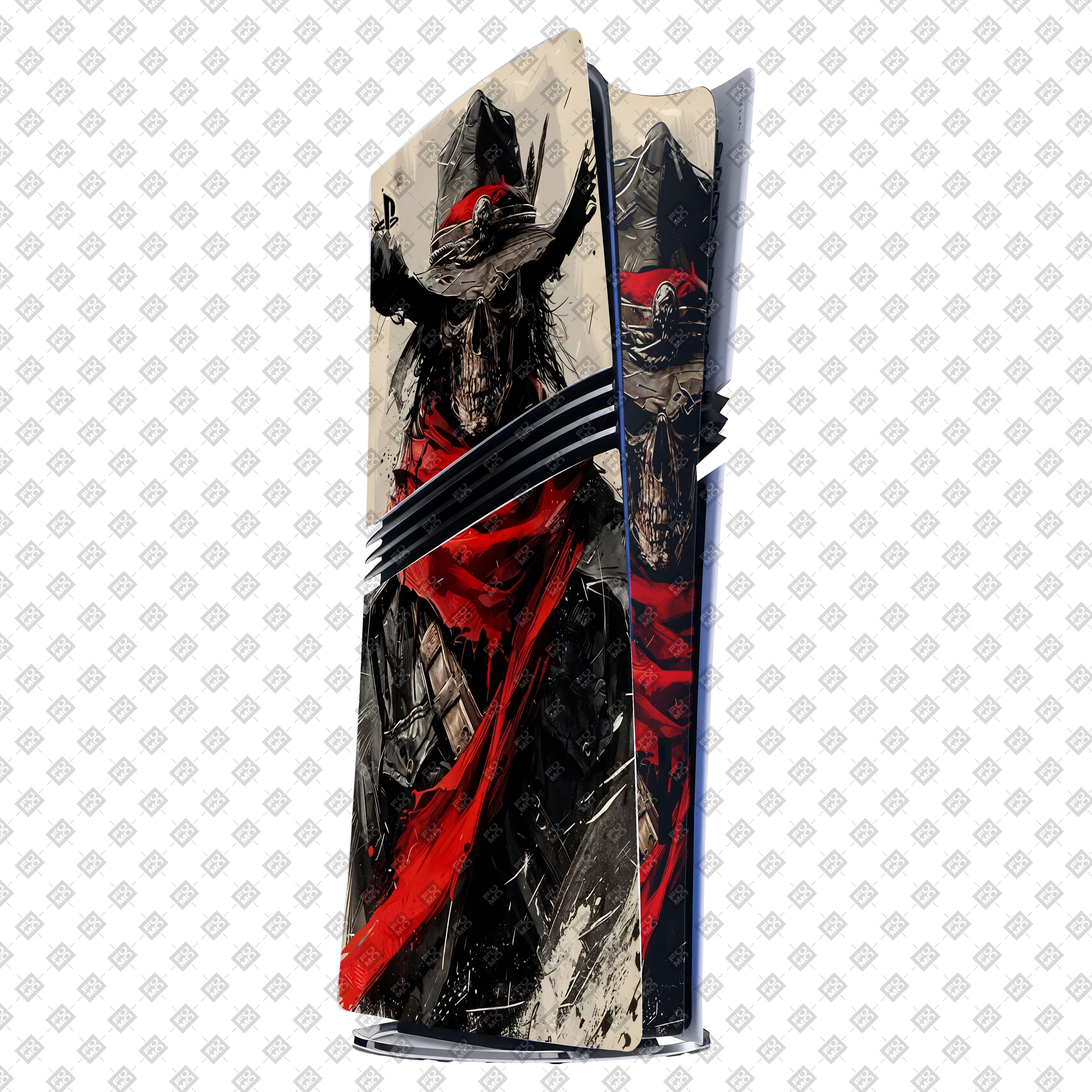 Skeleton Outlaw PlayStation 5 Pro Skin