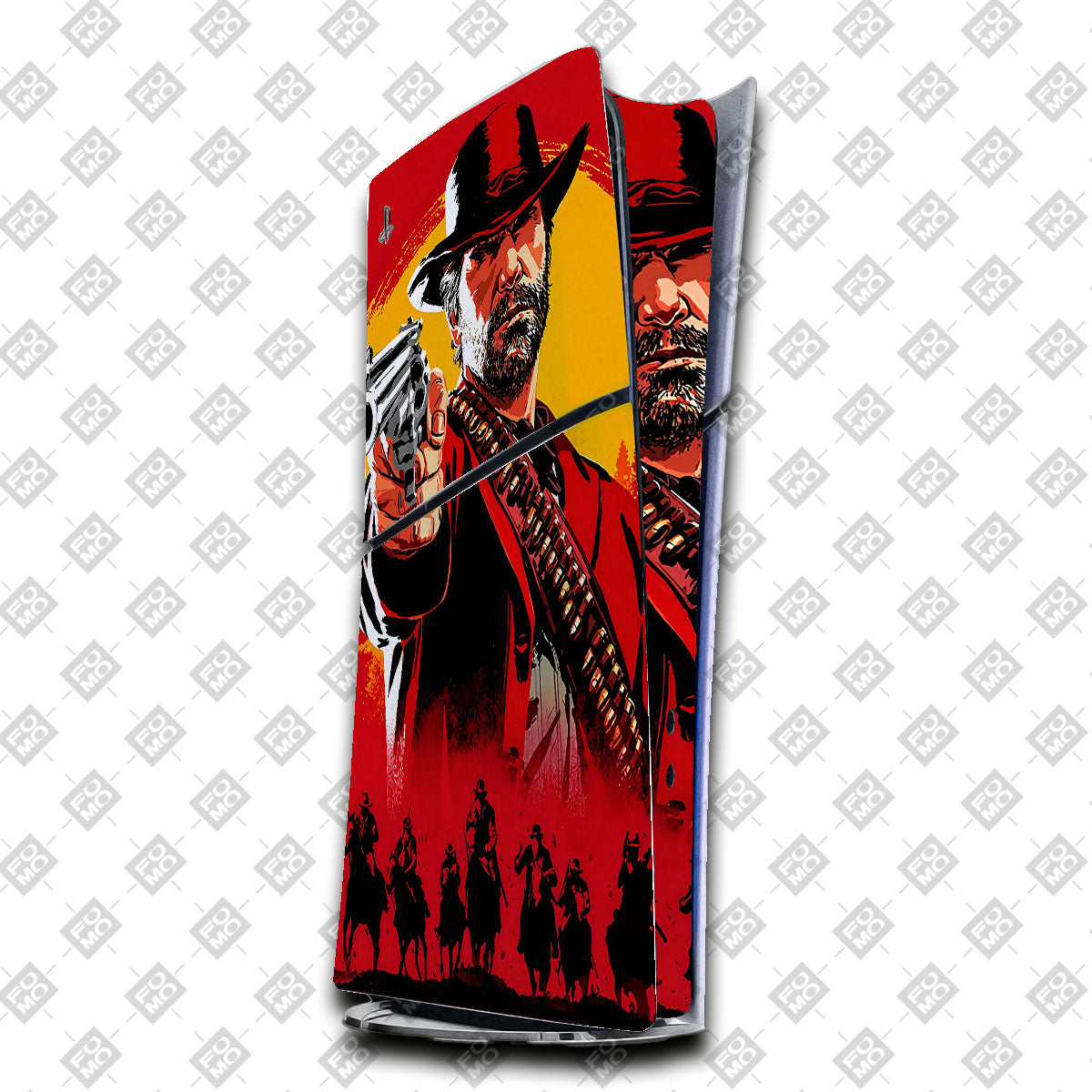 Red Dead Outlaw PlayStation 5 Slim Digital Edition Skin